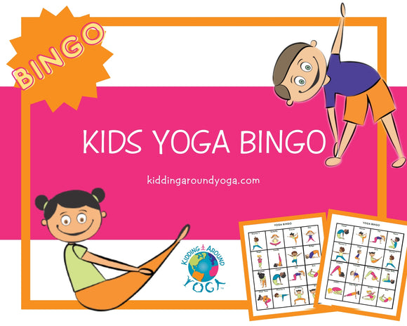 Yoga Bingo | Fun Kids Yoga Games | Printable
