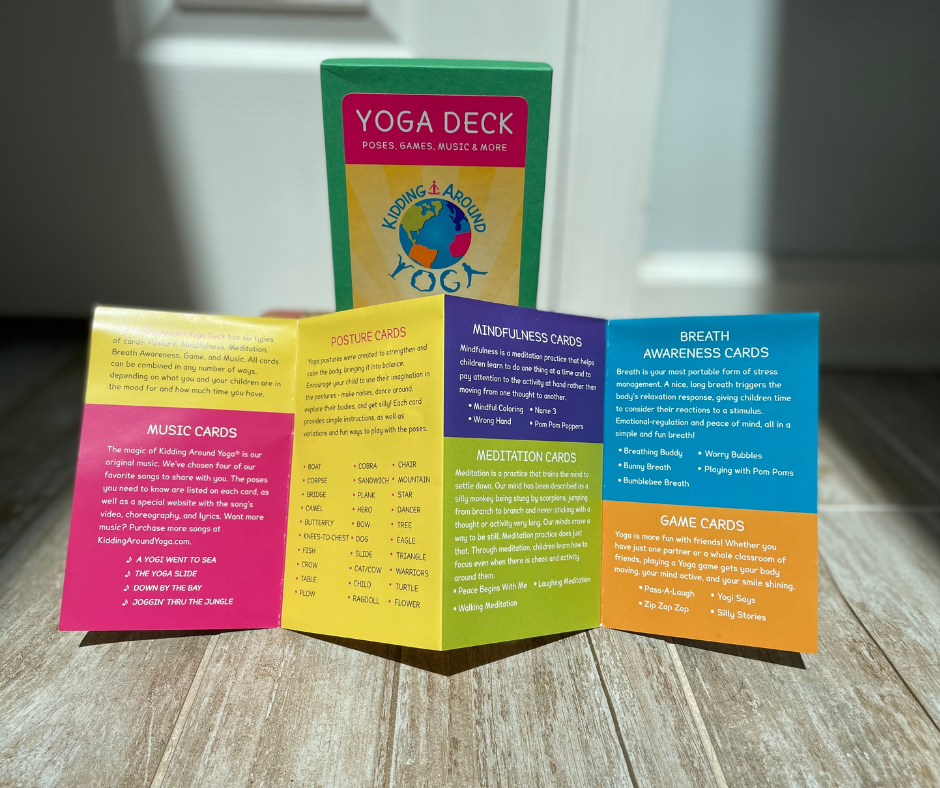 Digital Yoga Cards for Kids