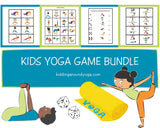 Kids Yoga Game Bundle | Fun Kids Yoga Games | Printable