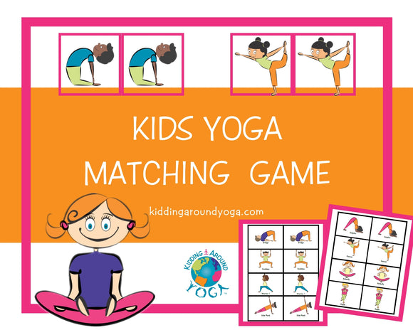 Matching Yoga, Fun Kids Yoga Games