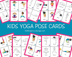 Kids Yoga Pose Cards | Flash Cards | Educational Material | Printable