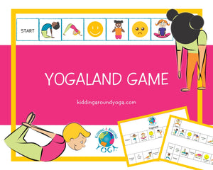 Yogaland Game | Fun Kids Yoga Games | Printable