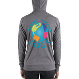 Zip Lightweight Sweatshirt | Yoga Clothes | Unisex