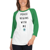 3/4 Sleeve Raglan Shirt | Yoga Clothes | Women