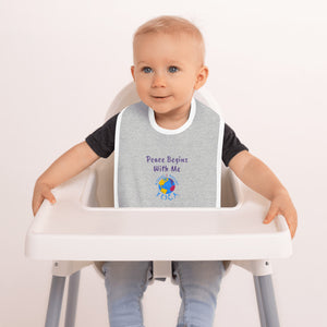 Embroidered Baby Bib | Yoga Accessories | Baby Clothes